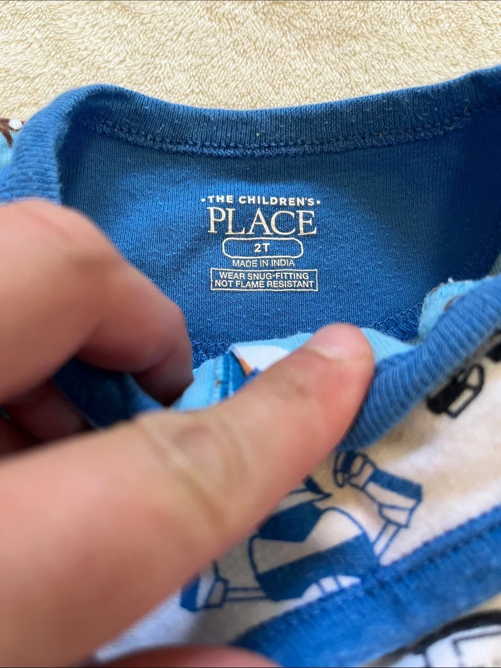 The Children’s Place | Cotton One-Piece Summer Pajamas Set